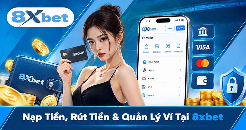 Nạp Tiền, Rút Tiền & Quản Lý Ví Tại 8xbet